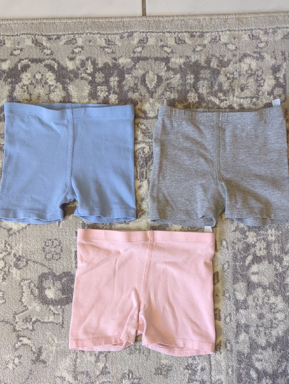3-Pack Girls' Primary The Under Short Bike Shorts 2T/3T
